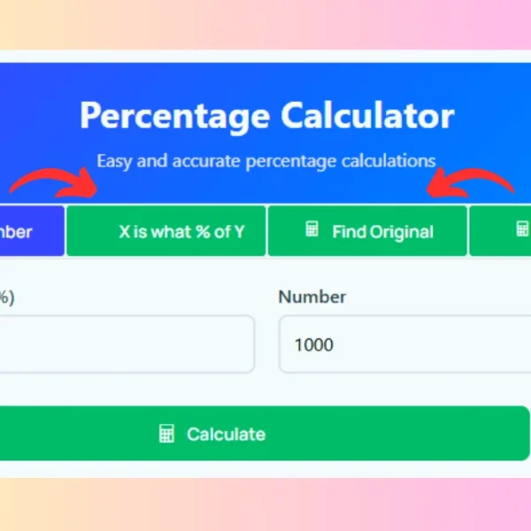 Percentage Calculator